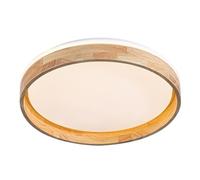 Wmmner Plafonnier Minimaliste Moderne Encastréinstallation Lampe de Plafond À La Maison Chaud Romantique Intérieur Plafonnier En Bois Gradation Tricolore Pour Salon Salle À Manger Salle D'Étude Villa