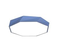 Wmmner Plafonnier Polygonal Géométrique Créatif, 3000K/4500K/6000K Réglablele, Led Flat Modern Iron Art Ceiling Lamp, For Living Room Dining Room Study Villa Bedroom Corridor Children's Room Hall Entr