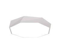 Wmmner Plafonnier Polygonal Géométrique Créatif, 3000K/4500K/6000K Réglablele, Led Flat Modern Iron Art Ceiling Lamp, For Living Room Dining Room Study Villa Bedroom Corridor Children's Room Hall Entr