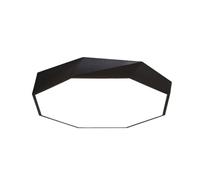 Wmmner Plafonnier Polygonal Géométrique Créatif, 3000K/4500K/6000K Réglablele, Led Flat Modern Iron Art Ceiling Lamp, For Living Room Dining Room Study Villa Bedroom Corridor Children's Room Hall Entr