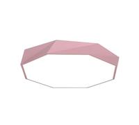 Wmmner Plafonnier Polygonal Géométrique Créatif, 3000K/4500K/6000K Réglablele, Led Flat Modern Iron Art Ceiling Lamp, For Living Room Dining Room Study Villa Bedroom Corridor Children's Room Hall Entr