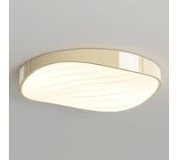 Wmmner Plafonnier Pour Chambre À Coucher Moderne Ultra-Fin 2,3 Pouces Lampe de Plafond Pour Salle À Manger Économie D'Énergie Lumières À Surface Plane Lampe de Plafond À 3 Intensités Pour Chevet Lampe