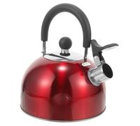 Wmmner Pot de Sifflet En Acier Inoxydable Bouilloire D'Eau de Cuisine Pot D'Eau Sifflant Bouilloire À Thé Vintage Bouilloire À Eau En Acier Inoxydable Bouilloire À Siffler Chaleur D'Eauing Kettle Whis