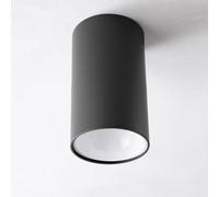 Wmmner Projecteur À Led Cylindre Spot de Plafond Noir Montage Encastré Plafond Downlight Accent Lampe Hall D'Éclairage Projecteurs de Plafond Pour Salon Cuisine Salle À Manger/Blanc3000K/24W