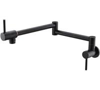 Wmmner Robinet À Bras Pivotant À Double Joint Extensible Réglable - Robinet D'Eau Froide Simple Chromé Pour Cuisine Et Salle Den Installation Facile Design Flexible Style Moderne/F