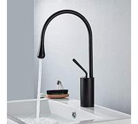 Wmmner Robinet de Bassin de Salle Den Poignée Unique Robinet D'Eau Froide Et Chaude Personnalité Art Évier Robinet D'Eau Prop Formes Mélangeur Grue-Slt118S-S/Slt118S-B