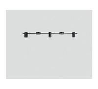 Wmmner Simple Longue Lampe Suspendue En Fer Moderne Personnalité Magasin de Vêtements Magasin Salle À Manger Lampes Suspendues Led Décoratives, Lustre Suspendu de Plafonnier/Or/5 Têtes