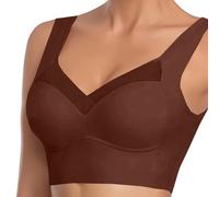 Wmmner Soutiens-Gorge Pour Femmes Soutien-Gorge Push-Up Sans Armatures, Sans Coutures, Confortable Et Offrant Un Bon Maintien Soutiens-Gorge de Nuit Pour Femmes Soutiens-Gorge Rembourrés Pour Femmes,