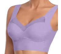 Wmmner Soutiens-Gorge Pour Femmes Soutien-Gorge Push-Up Sans Armatures, Sans Coutures, Confortable Et Offrant Un Bon Maintien Soutiens-Gorge de Nuit Pour Femmes Soutiens-Gorge Rembourrés Pour Femmes,
