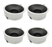 Wmmner Spot Encastré Commercial Pour Salon, Chambre À Coucher, Spot, Éclairage Encastré, Plafonnier Intégré En Aluminium, 1 Paquet/4 Paquets/6000K/Lot de 4 X 20 W