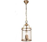 Wmmner Suspension En Cuivre Avec Conception de Cage À Oiseaux, Suspension de Plafond En Verre V-Intage, 3-Lustre En Laiton Américain Léger, Lustre