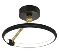 Wmmner Suspension, Lampe Murale Plafonnier Led Lampe de Plafond Semi-Encastrée Corridor 360° Surround Glow Semi-Encastré Plafonnier Anti-Rust Appareils D'Éclairage Du Corps de La Lampe En Alumistabili