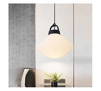 Wmmner Suspension, Lustres Led Lustre Simple Art Créatif Personnalité Couloir Allée Café Restaurant Bar Chambre À Coucher Éclairage de Chevet Lampe À Tête Unique Suspensions (Lumière Blanche)/Lumière