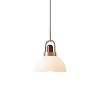 Wmmner Suspension, Lustres Led Nordic Personality Modern Round Single Head Chandelier Creative Art Coffee Shop Aisle Corridor Porche Chambre À Coucher Chevet E27 Lampe D'Éclairage Suspensions (Lumière