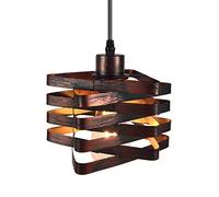 Wmmner Suspension Rustique Rétro Lumière de Plafond En Métal Industriel, Vintage Hanging Chaner Farmhouse Luminaire Pour Grange Couloir Cuisine Chambre E27 Lampes Suspendues