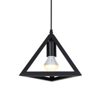 Wmmner Suspensions Mini Lustre Industriel Éclairage En Métal, Plafonniers Suspendus À Cordon Réglable Pour Cuisine Island Cafe, Rouge (Jaune) (Bleu)/Noir