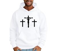 Wmmner Sweats À Capuche Pour Hommes Sweat À Capuche Christian Corss Faith Avec Poche Sweat Graphique 2025 Hiver Automne Pull À Manches Longues/Sweats À Capuche Blancs Pour Hommes/Xxl