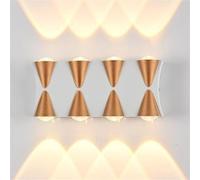 Wmmner Up Down Wall Lights Led Hardwired Modern Sconce Spotlight Lighting Intérieur Et Extérieur Mini Lampe Murale de Décoration Pour Le Théâtre,Salle de Cinéma, Ktv, Chambre À Coucher, Couloir, Escal