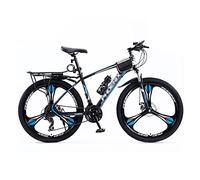 Wmmner Vélo de Montagne 27,5 Pouces Roue 24 Vitesses Frein À Disque Suspension Fourche Cyclisme Urbain Urbain Vélo de Ville Pour Adultes Ou Adolescents/Rouge/27 Vitesses/Bleu/24 Vitesse
