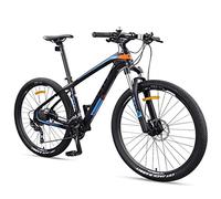 Wmmner Vélo de Montagne À Queue Dure 27,5 Pouces27 Vitesses Pour Hommes Femmes, Garçons Filles Suspension Avant Vélo de Montagne Avec Frein À Disque Hydraulique, Vélos Antidérapants Pour Adultes En Fi