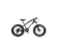 Wmmner .Vélo de Montagne Unisexe Hardtail Mountain Bike 7/21/24/27 Vitesses 26 Pouces Fat Tire Vélo de Route Vélo de Neige/Vélo de Plage Avec Freins À Disque Et Fourche de Suspension, Noir, 27 Vitesse