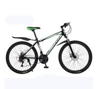 Wmmner Vélo Tout Terrain 26 Pouces En Acier À Haute Teneur En Carbone Avec Freins À Disque, Vélo de Vitesse Pour Hommes Et Femmes Adultes, Vélo Léger Pour Étudiants/A/21 Vitesses