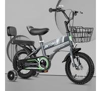 Wmmner Vélo Tout Terrain Pour Enfants, Voiture 16 Pouces, 20 Pouces, Jouet Avec Roues D'Entraînement, Pour Garçons Et Filles/B/18 Pouces