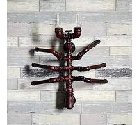 Wmmner Wall Appliques, Applique Murale Rétro En Fer Forgé Tuyau D'Eau Creative Ant Personnalité Applique Murale Décorative/Bar Café Décoration Murale En Métal Fer Artisanat Peinture Polissage Coupe S