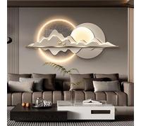 Wmmner Wall Sconces For Bedroom 3D Wall Sculptures Hanging With Led Light Wall Sculptures Wall Art Decor For Living Room Entrance Corridor(C 47.2In)/.D/47,2 Pin