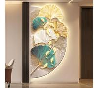 Wmmner Wall Sconces For Bedroom Wall Led Lights 3D Wall Sculptures Modern Art Wall Decor Creative Landscape Picture Wall For Home Entrance Corridor Study(A 55.1 * 27.5In)/B/47,2 * 23,6 Pin