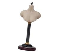 Wmqbjta 1/6 Demi-Buste Base Stand Action Figure Buste Support Accessoires Pas de Tête Sculpture Modèle Présentoir pour Collection Rôle Conception, 16cm