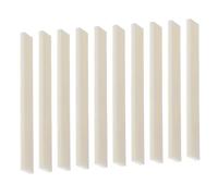 Wmqbjta 10 Pièces Sillet Guitare DIY Partie Instrument Cordes Os Naturel Buffle Non Débité Non Creusé Adapté à Installation Guitare Luthier Stage Maison