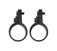 Wmqbjta 2 Pièces de Garde-Boue de Vélo, Bague de Fixation pour Cadre et Fourche, Adaptateur en Matériau Synthétique, Adapté à L'entretien des Acce, Diamètre 3.8 Cm