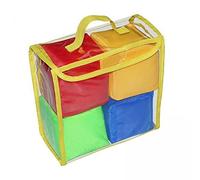 Wmqbjta 3x Lot de 2 Dés éducatifs En Mousse avec Porte-photos de Poche. Cubes Souples et Flexibles, Adaptés à L'apprentissage Des Enfants.