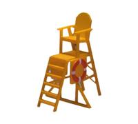 Wmqbjta Accessoires de Décor de Plage Miniatures à L'échelle 1/64 pour Des Mises En Scène Extérieures Réalistes, Chaise de Sauvetage