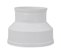 Wmqbjta Adaptateur de Conduit D'Air PVC Réducteur Augmenteur Connecteur de Tuyau Installation Simple Portable pour Ventilation Cuisine Adapté à Appartement Ma, Style B
