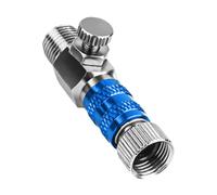 Wmqbjta Adaptateur de prise de déconnexion à libération rapide en métal étanche pour modélisme, peinture, projets de loisirs, bleu pression