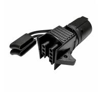 Wmqbjta Adaptateur Remorque Légère | CE, Adaptateur Câblage Remorque Fixation, Plug and Play, pr Remorques Utilitaires