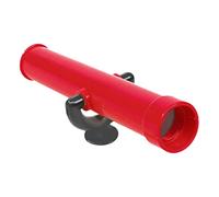 Wmqbjta Aire de Jeux Monoculaire avec Balançoire et Jouet de Pirate pour Enfants, Rouge