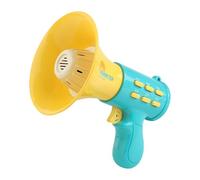 Wmqbjta Amplificateur de Jouet Changeur, Mégaphone Haut-parleur Robuste En Polypropylène, Idéal Comme Cadeau D'anniversaire pour Les Enfants et Toute La F, Bleu