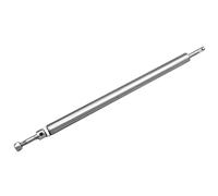 Wmqbjta Arbre d'Entraînement pour Bateau Radiocommandé Kit d'arbre de Transmission Métal Fileté avec Hélice Raccord Universel Fentes Adaptées Modèles de, 25CM
