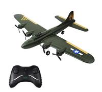Wmqbjta Avion Télécommandé RC, Modèle Réduit, Jouet Antichoc avec Fonction 3D, Convient Aux Enfants, Garçons, Adultes et Débutants, armée verte