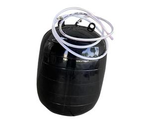 Wmqbjta Bouchon de Tuyau Gonflable avec Ballonnet Extensible, Bouchon de Vidange En Caoutchouc avec Poignée de Verrouillage, Bouchon de Test pour Tuyaux D', 6.5x13cm Dn75