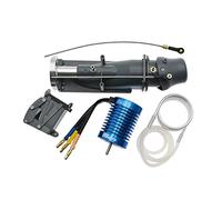 Wmqbjta Câble de Conversion 2 En 1 avec 4 Connecteurs Mâles et Femelles et Faisceau En Y pour Servo JR, Le noir, 26MM