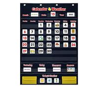Wmqbjta Calendrier Mural de Poche pour Enfants avec 142 Cartes Météo