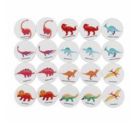 Wmqbjta Carte d'apprentissage Enfant Mémoire Association Illustrations Développement Cognitifs Animaux Dinosaures Fruits Adaptée à Apprentissage Social, Motif Dinosaure
