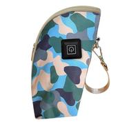 Wmqbjta Chauffe- Portable USB Isolé, Sac Thermique Ajustable En Cuir PU, Idéal pour L'allaitement et Le Transport, Style E