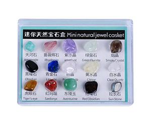 Wmqbjta Collection Roches et Ensemble Géologie Didactique Kit Jouet Sciences de La Terre Outil Découverte Initiation Pédagogique Adapté pour Enseigne, 15