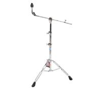 Wmqbjta Cymbal Stand Support de Cymbale Perche Réglable Pied Tripode Bras Orientable Colliers Métalliques Finition Chromée Résistante Adapté aux Concerts Répétitions Studios
