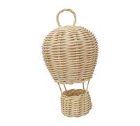 Wmqbjta Décoration Montgolfière en Rotin Fait Main, Collection Photo, Cadeau pour